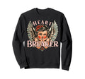 Valentines Heart Breaker Cupid Flash Sweatshirt - Minimalist Print Unisex - T-Shirt, Sweatshirt, Hoodie
