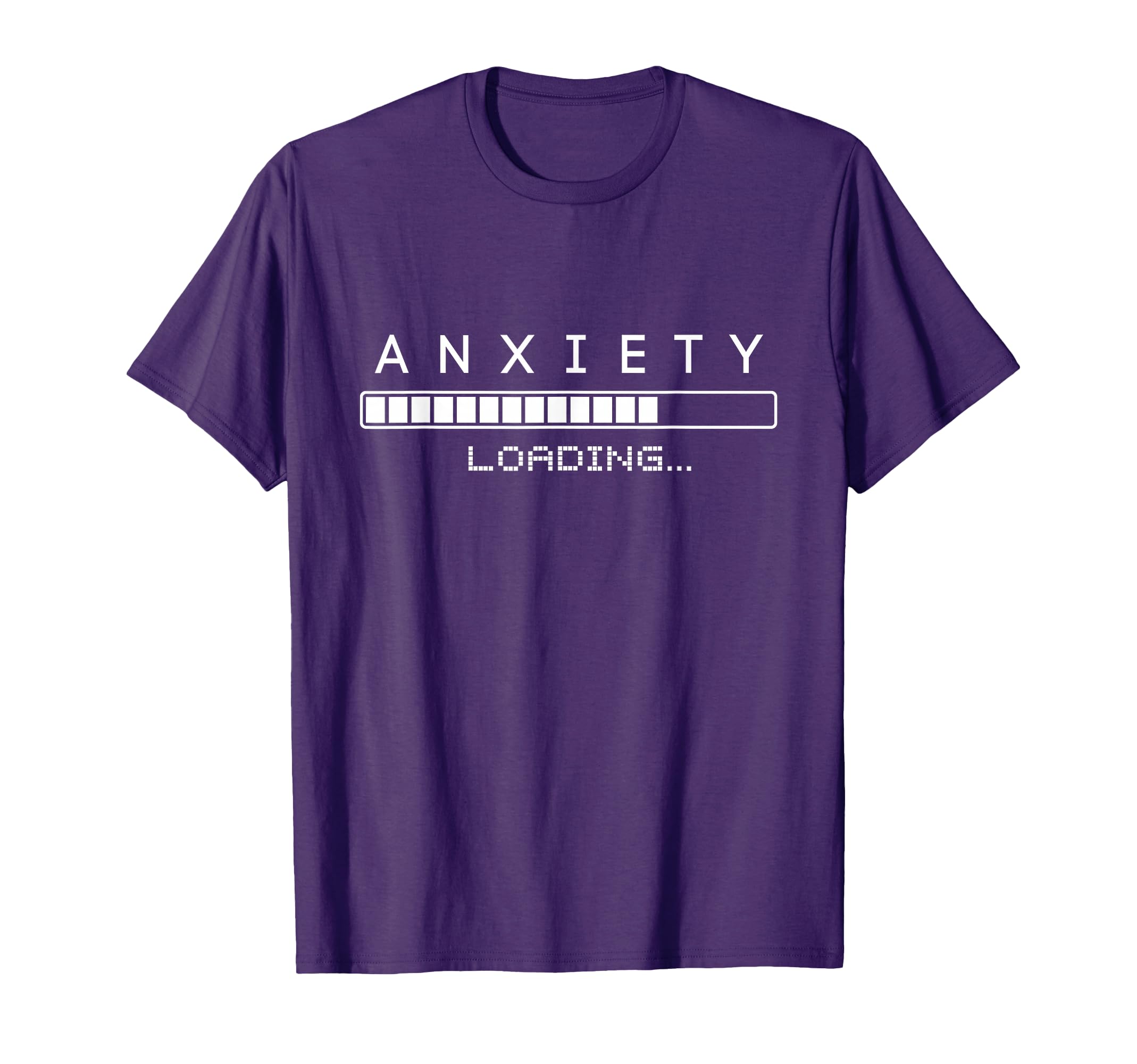 Anxiety Loading Funny Anti Social T-Shirt - Trendy Graphic for Adults - T-Shirt, Sweatshirt, Hoodie