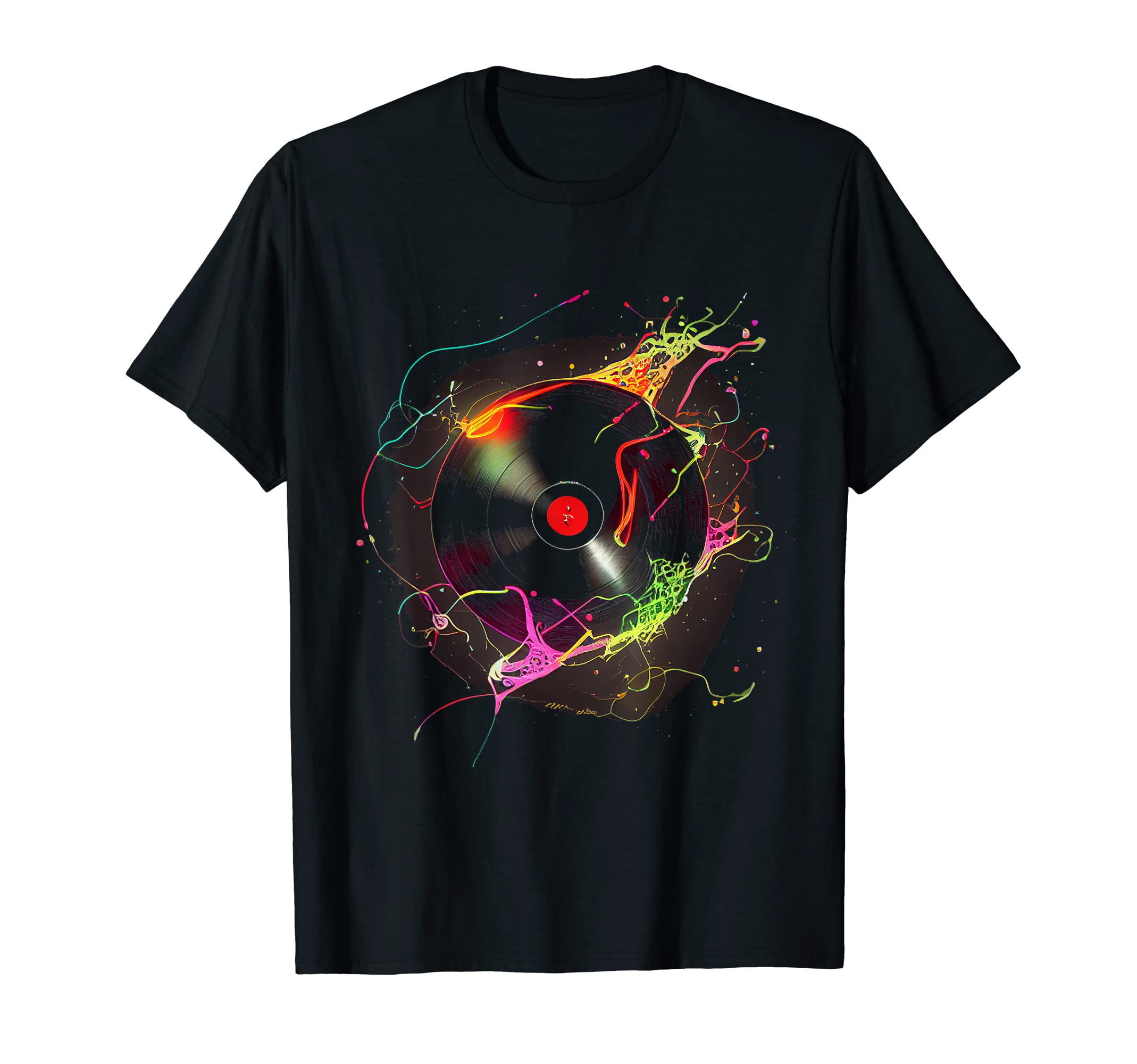 80S Music Vinyl Music Gift T-Shirt - Casual Everyday Wear for Adults - T-Shirt, Sweatshirt, Hoodie