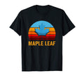Sunset Maple Leaf T-Shirt - Novelty Apparel for Adults - T-Shirt, Sweatshirt, Hoodie