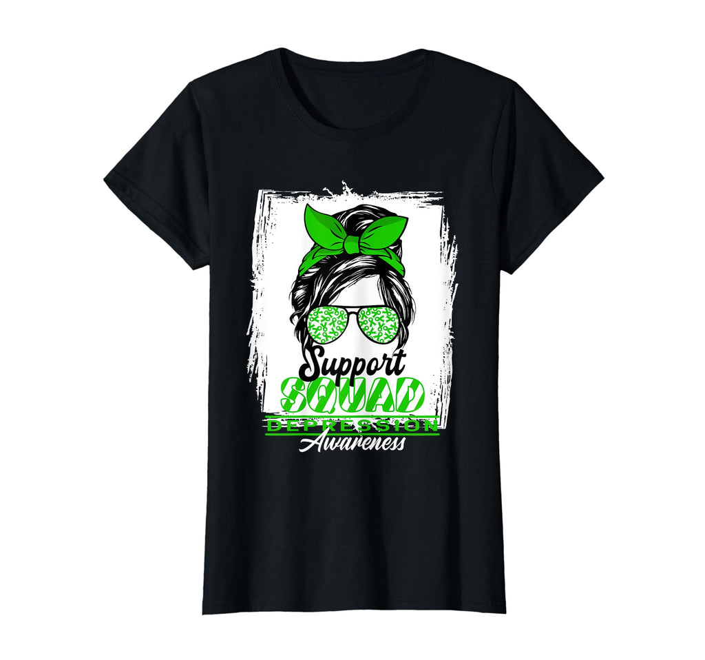 Womens Messy Bun Support T-Shirt - Casual Everyday Wear for Adults - T-Shirt, Sweatshirt, Hoodie