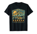Serene And Clean 12 Steps Aa Na T-Shirt - Aesthetic Graphic for Adults - T-Shirt, Sweatshirt, Hoodie