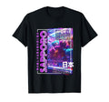 Sapporo City 80S Synthwave Soft Toy T-Shirt - Graphic Print for Adults - T-Shirt, Sweatshirt, Hoodie