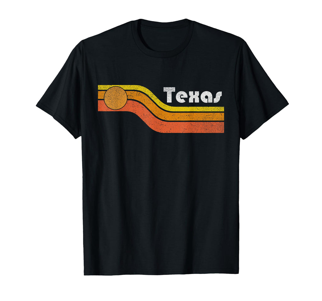 Texas 70S 80S T-Shirt - Custom Art Print Men Women - T-Shirt, Sweatshirt, Hoodie