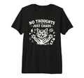 No Thoughts Just Chaos Cat Tri Blend T-Shirt - Unique Graphic for Adults - T-Shirt, Sweatshirt, Hoodie