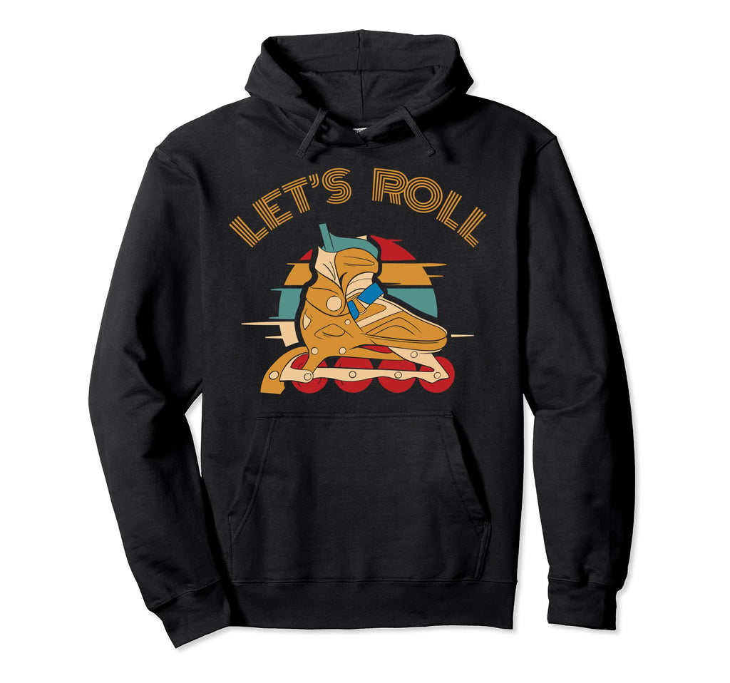 Inline Skating Skater Skate 70S Hoodie - Casual Everyday Wear for Adults - T-Shirt, Sweatshirt, Hoodie