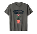 Therapy Is Self Care Mental Health T-Shirt - Aesthetic Graphic for Adults - T-Shirt, Sweatshirt, Hoodie