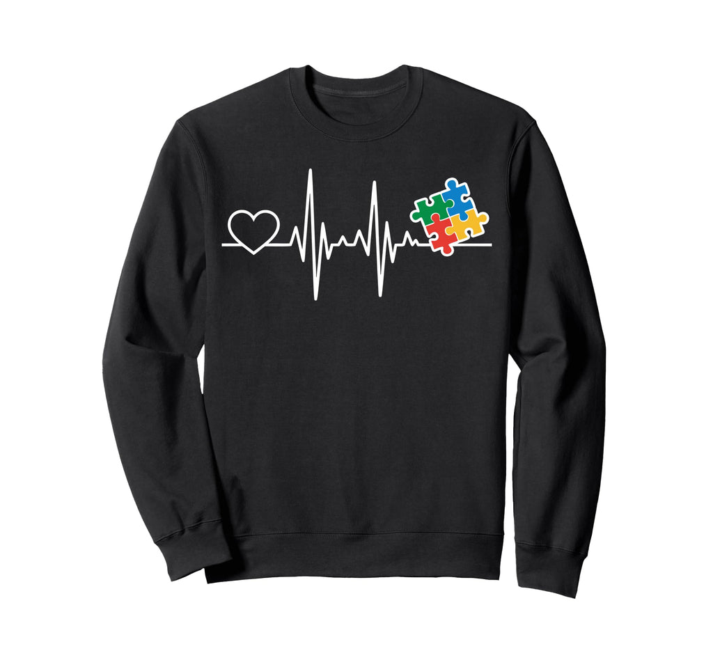 Autism Mom Autism Dad Autistic Child Sweatshirt - Aesthetic Graphic Unisex - T-Shirt, Sweatshirt, Hoodie