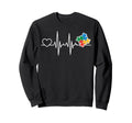Autism Mom Autism Dad Autistic Child Sweatshirt - Aesthetic Graphic Unisex - T-Shirt, Sweatshirt, Hoodie