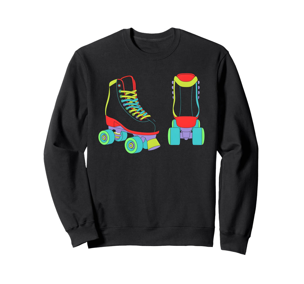 Roller Skate Shoes Colorful Roller Sweatshirt - Custom Art Print Unisex - T-Shirt, Sweatshirt, Hoodie