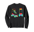Roller Skate Shoes Colorful Roller Sweatshirt - Custom Art Print Unisex - T-Shirt, Sweatshirt, Hoodie