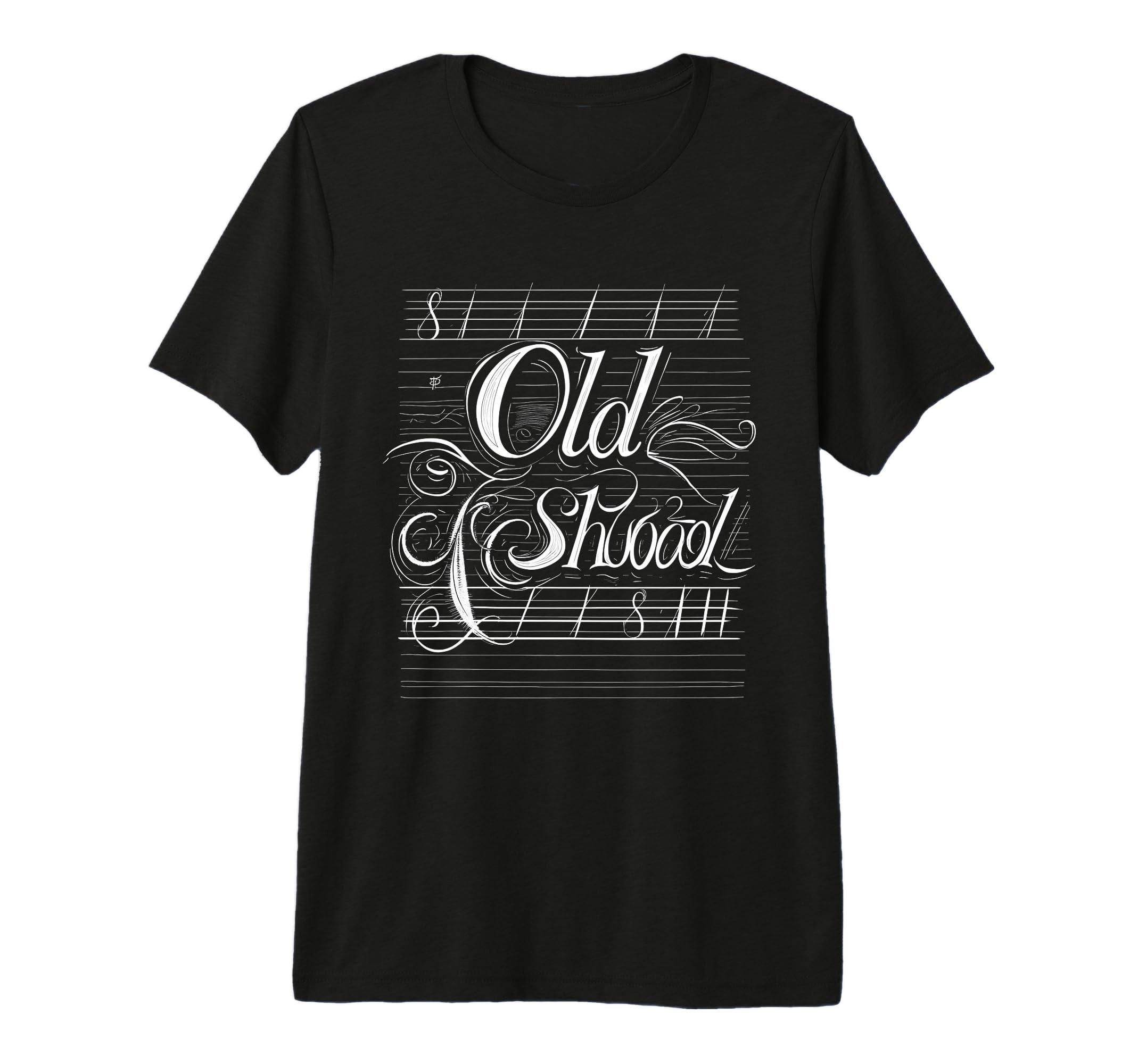 Old School Stylish Typography Tri Blend T-Shirt - Novelty Apparel Unisex - T-Shirt, Sweatshirt, Hoodie