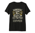 Cafe Racer Rubberside Down Motorcycle T-Shirt - Streetwear Style Unisex - T-Shirt, Sweatshirt, Hoodie