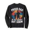 Proud Autism Dad Father Autistic Sweatshirt - Custom Art Print Unisex - T-Shirt, Sweatshirt, Hoodie