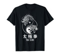 Yin Yang Tiger Dragon Tai Chi Chuan T-Shirt - Aesthetic Graphic Men Women - T-Shirt, Sweatshirt, Hoodie