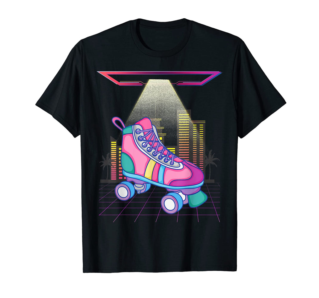 80S Party Roller Skating Electro 90S T-Shirt - Streetwear Style Men Women - T-Shirt, Sweatshirt, Hoodie