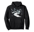 Famous Fine Art Bridge Snow Hiroshige Hoodie - Custom Art Print Men Women - T-Shirt, Sweatshirt, Hoodie