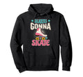 Distressed Skaters Gonna Skate Roller Hoodie - Trendy Graphic Men Women - T-Shirt, Sweatshirt, Hoodie