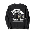 Rat Rod Poker Run Car Show Hot Sweatshirt - Minimalist Print for Adults - T-Shirt, Sweatshirt, Hoodie