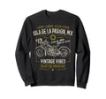 Isla De La Pasion Mx Mexico Motorcycle Sweatshirt - Trendy Graphic Unisex - T-Shirt, Sweatshirt, Hoodie
