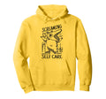 Screaming Is Self Care Funny Chaotic Hoodie - Trendy Graphic Unisex - T-Shirt, Sweatshirt, Hoodie