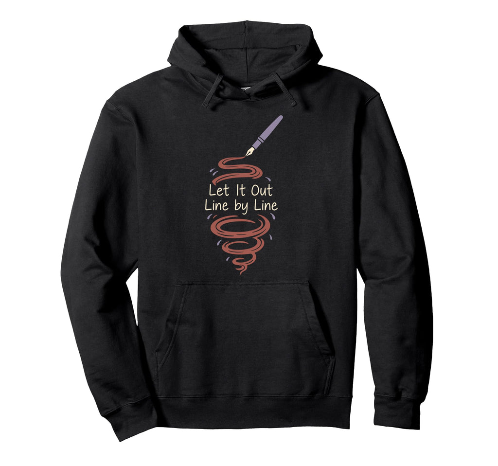 Mindfulness Journaling Self Care Mental Hoodie - Novelty Apparel Men Women - T-Shirt, Sweatshirt, Hoodie