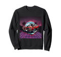 Retrowave Synthwave Aesthetic Sweatshirt - Aesthetic Graphic for Adults - T-Shirt, Sweatshirt, Hoodie