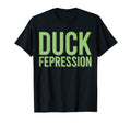 Duck Fepression Mental Health T-Shirt - Graphic Print for Adults - T-Shirt, Sweatshirt, Hoodie