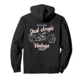 55Th Birthday Gift Motorcycle Hoodie - Trendy Graphic for Adults - T-Shirt, Sweatshirt, Hoodie