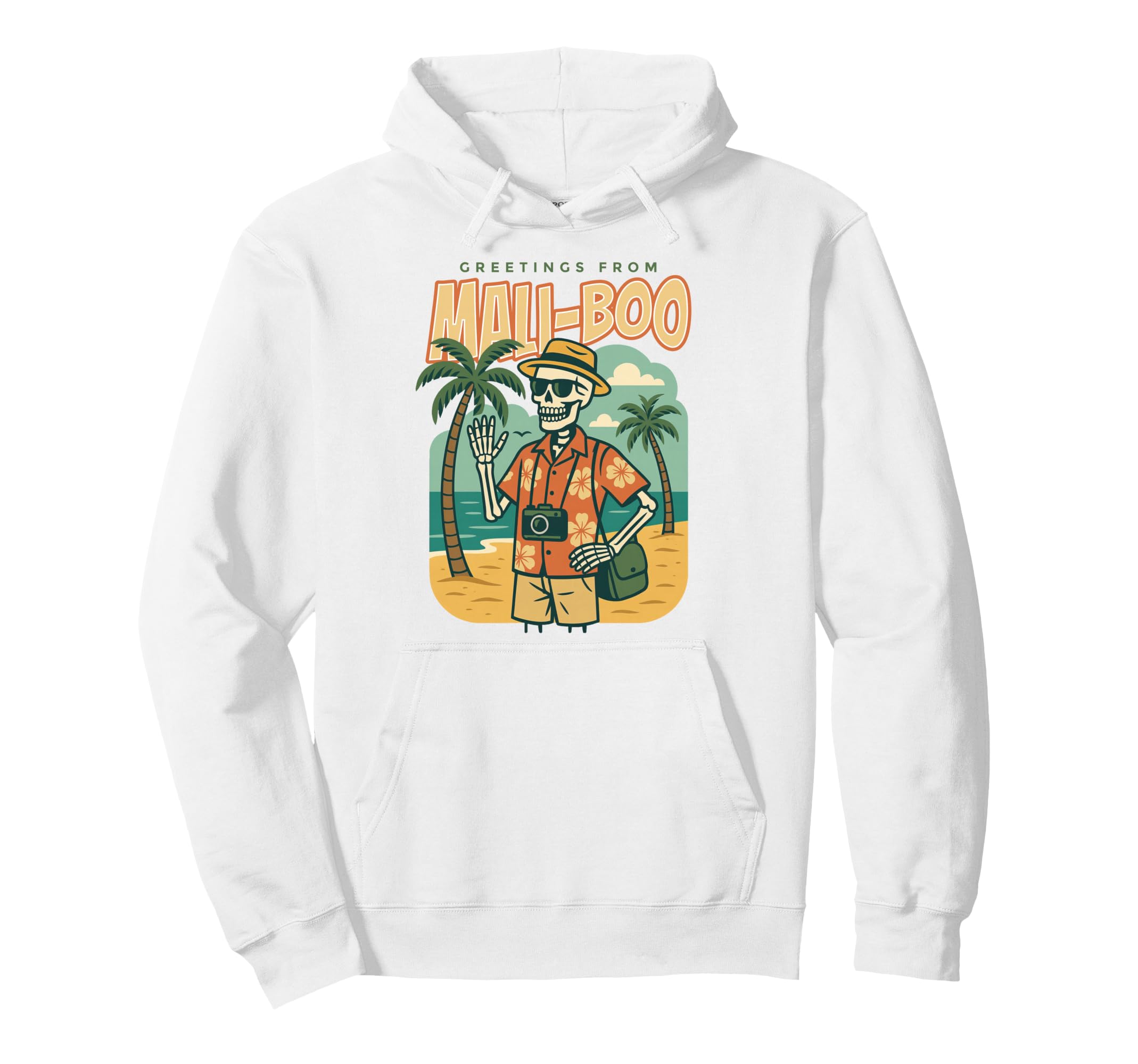 Greetings From Mali Boo Beach Funny Hoodie - Custom Art Print Unisex - T-Shirt, Sweatshirt, Hoodie