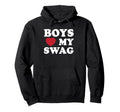 Love My Swag Confidence And Attitude Hoodie - Minimalist Print Unisex - T-Shirt, Sweatshirt, Hoodie