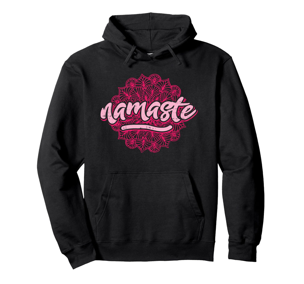 Namaste Peaceful Vibes Mindfulness Art Hoodie - Streetwear Style Unisex - T-Shirt, Sweatshirt, Hoodie