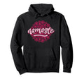 Namaste Peaceful Vibes Mindfulness Art Hoodie - Streetwear Style Unisex - T-Shirt, Sweatshirt, Hoodie