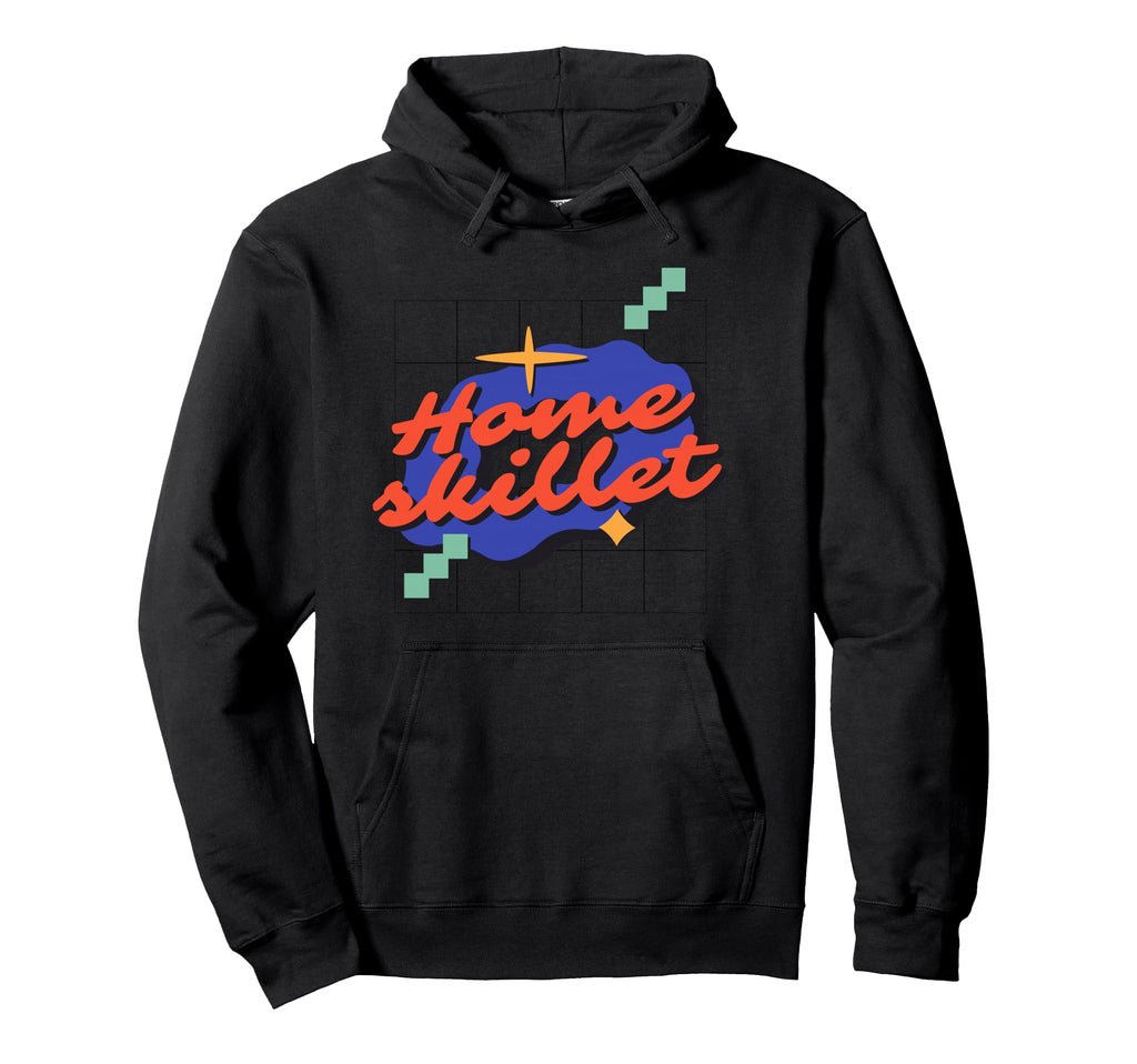 Home Skillet Hooded Jumper Hoodie - Trendy Graphic for Adults - T-Shirt, Sweatshirt, Hoodie
