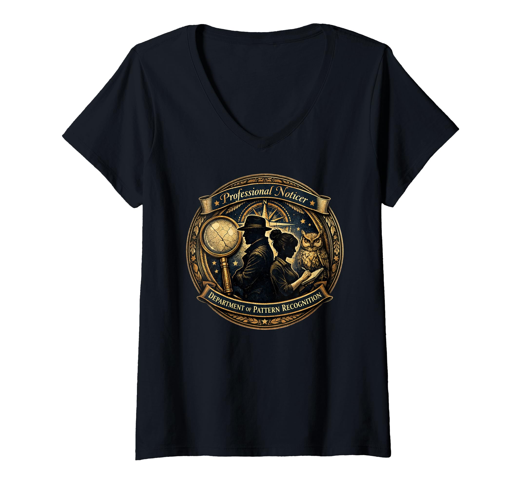 Womens Funny Professional Noticer T-Shirt - Aesthetic Graphic Unisex - T-Shirt, Sweatshirt, Hoodie