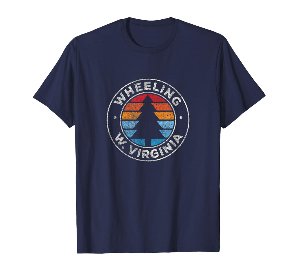 Wheeling West Virginia Wv 70S T-Shirt - Trendy Graphic Unisex - T-Shirt, Sweatshirt, Hoodie