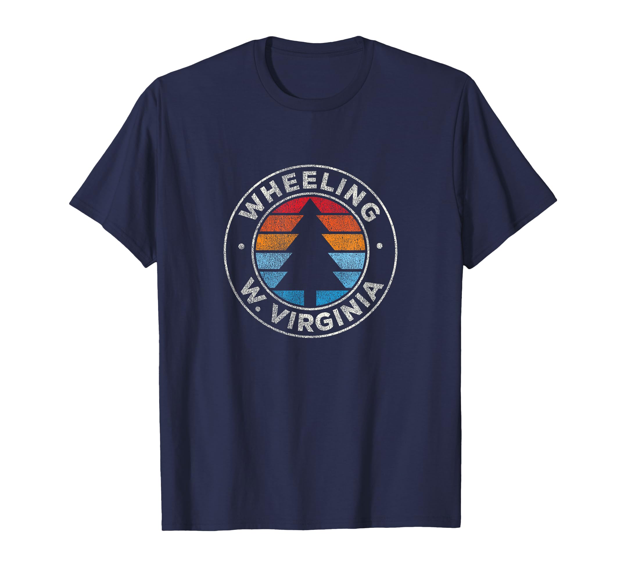Wheeling West Virginia Wv 70S T-Shirt - Trendy Graphic Unisex - T-Shirt, Sweatshirt, Hoodie