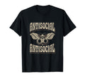 Antisocial Butterfly Solitude T-Shirt - Casual Everyday Wear Men Women - T-Shirt, Sweatshirt, Hoodie