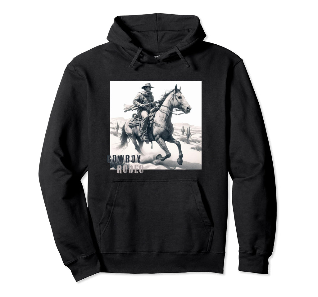 Western Cowboy Western Rodeo Hoodie - Streetwear Style Men Women - T-Shirt, Sweatshirt, Hoodie