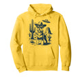 Cowboy Miniature Schnauzer Dog Ufo Hoodie - Novelty Apparel Men Women - T-Shirt, Sweatshirt, Hoodie