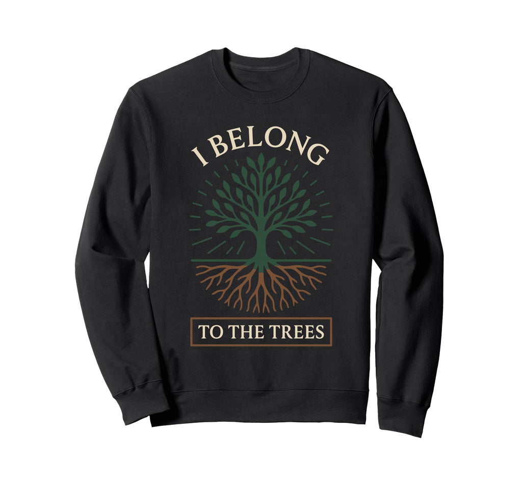 Forest Walk Overthinker Mental Reset Sweatshirt - Unique Graphic Unisex - T-Shirt, Sweatshirt, Hoodie