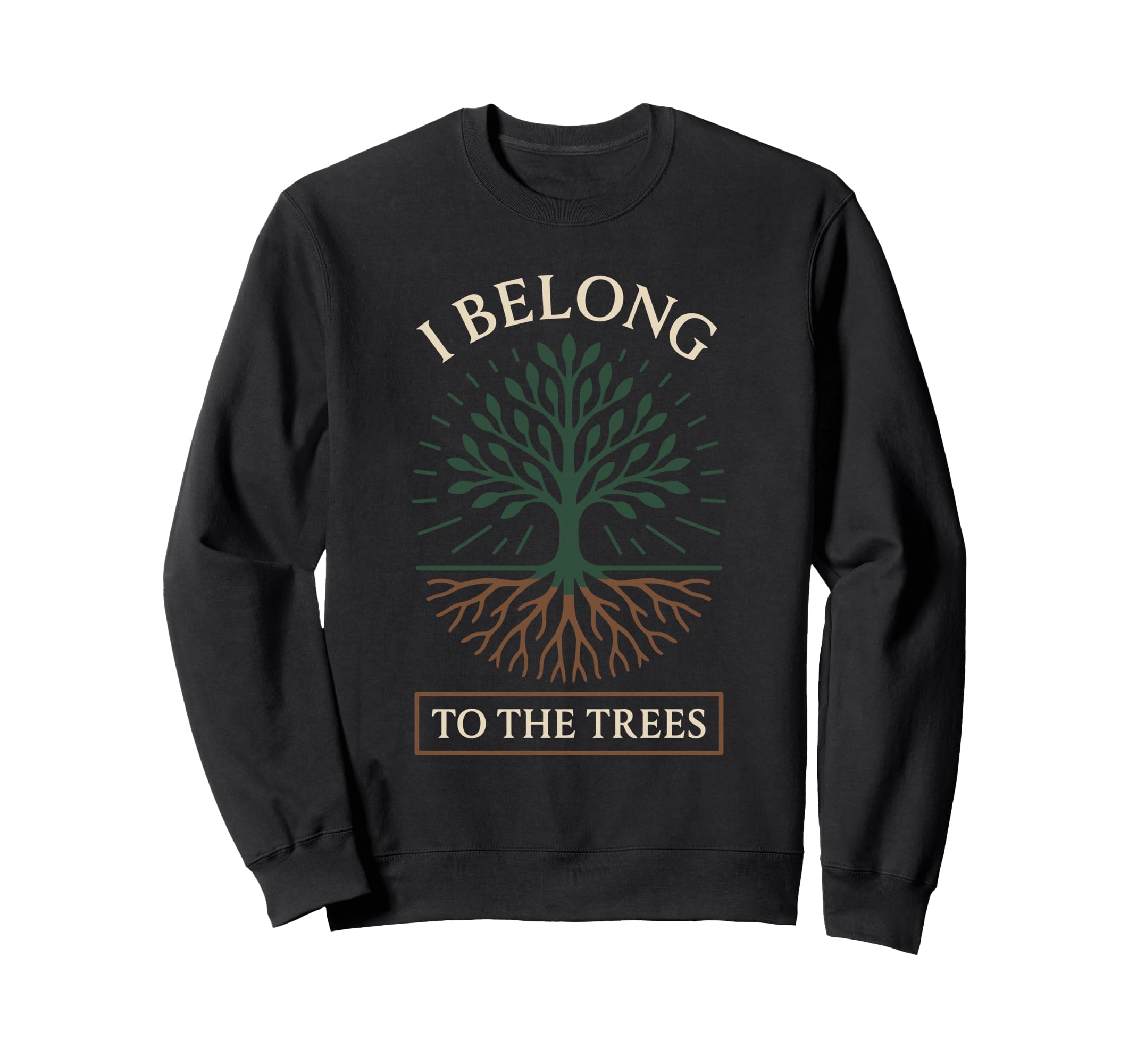 Forest Walk Overthinker Mental Reset Sweatshirt - Unique Graphic Unisex - T-Shirt, Sweatshirt, Hoodie
