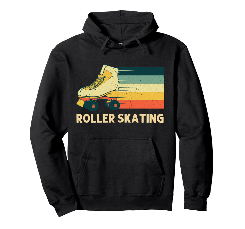 Roller Skating Roller Skate Derby 80S Hoodie - Trendy Graphic for Adults - T-Shirt, Sweatshirt, Hoodie