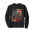 Motorcycle Flag Gift Sweatshirt - Graphic Print for Adults - T-Shirt, Sweatshirt, Hoodie