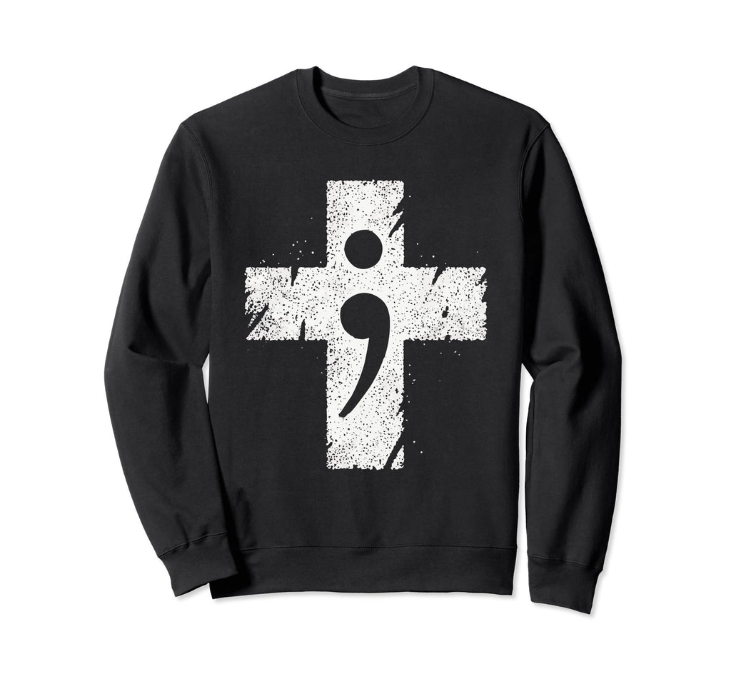 Suicide Awareness Depression Anxiety Sweatshirt - Graphic Print Unisex - T-Shirt, Sweatshirt, Hoodie