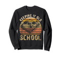 Vinyl Record Player Music Keeping Sweatshirt - Fun Novelty Design Unisex - T-Shirt, Sweatshirt, Hoodie