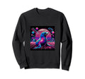 80S Sea Lion Synthwave Ocean Animal Sweatshirt - Minimalist Print Unisex - T-Shirt, Sweatshirt, Hoodie