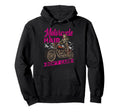 Motorcycle Biker Female Motorcycle Hoodie - Minimalist Print Men Women - T-Shirt, Sweatshirt, Hoodie