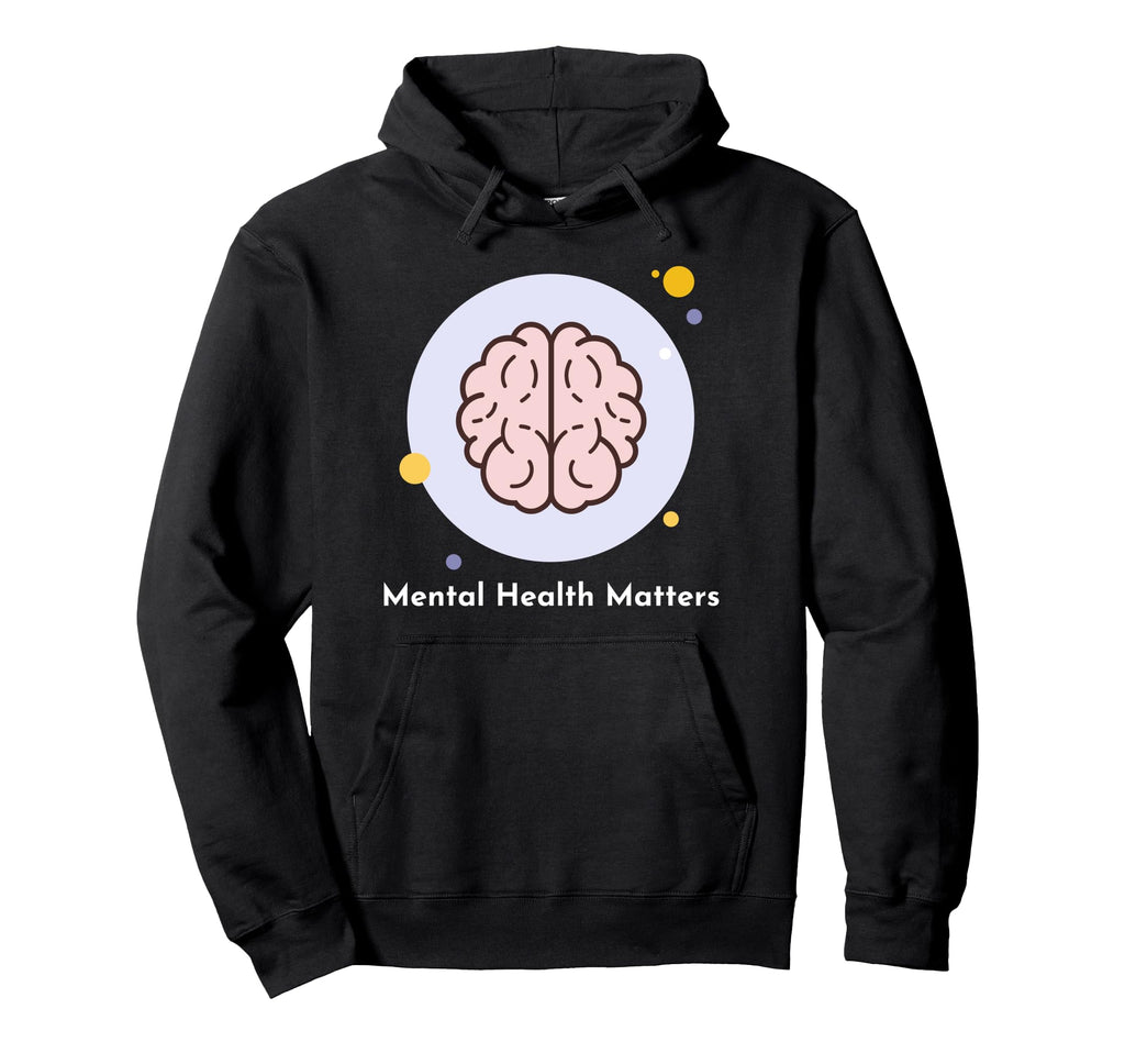 Keep Awareness Mind Mental Health Hoodie - Minimalist Print Men Women - T-Shirt, Sweatshirt, Hoodie
