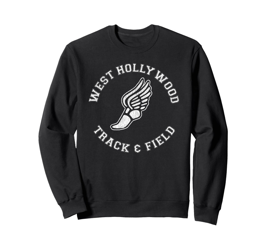 West Hollywood Track Field Distressed Sweatshirt - Custom Art Print Unisex - T-Shirt, Sweatshirt, Hoodie